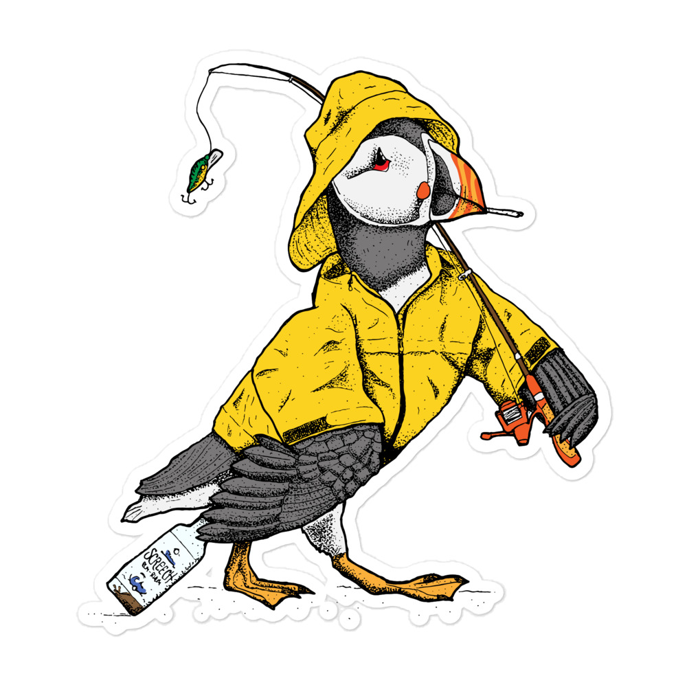 Puffin’ Puffin – Sticker