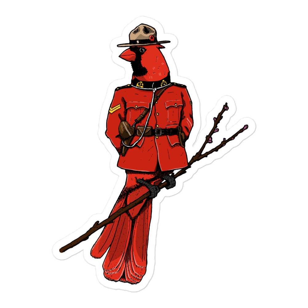 Cardinal RCMP – Sticker