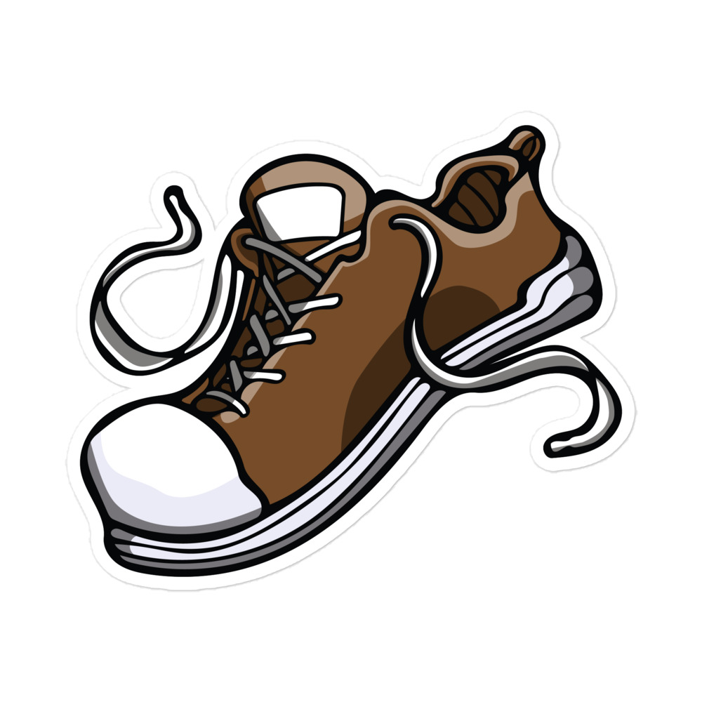 Design Shoe [ROOT BEER] – Sticker
